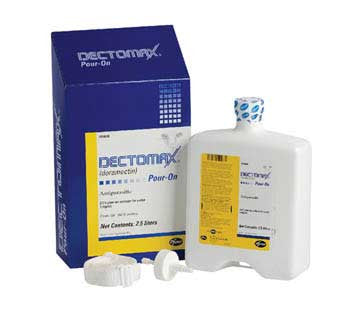 DECTOMAX® POUR-ON SOLUTION (DORAMECTIN) 2.5 LITER