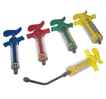 NYLON SYRINGE 30CC GREEN