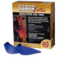 SABER EXTRA INSECTICIDE EAR TAG
