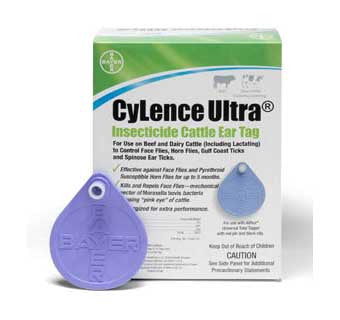 CYLENCE ULTRA® INSECTICIDE CATTLE EAR TAG